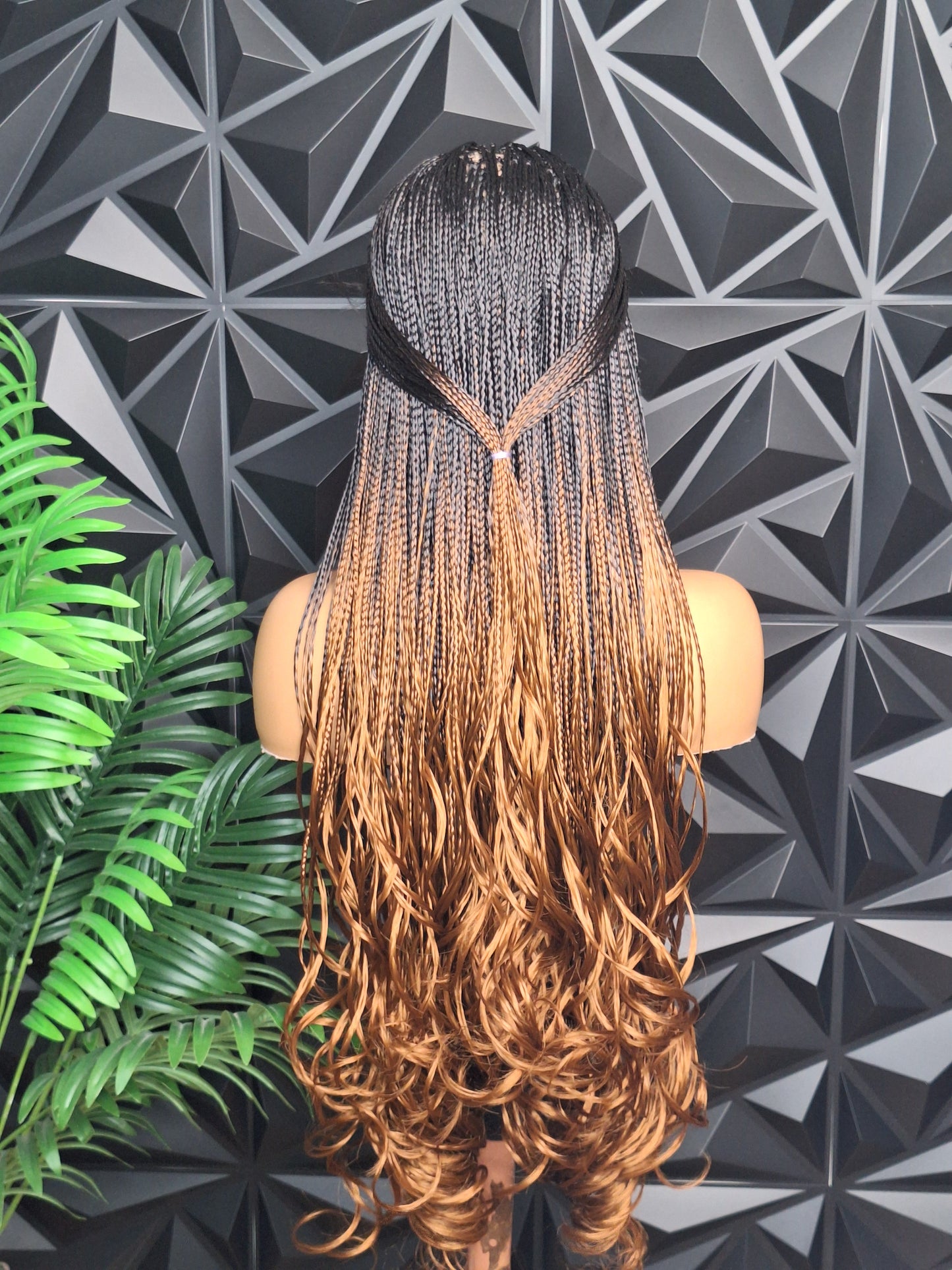 French curls braid