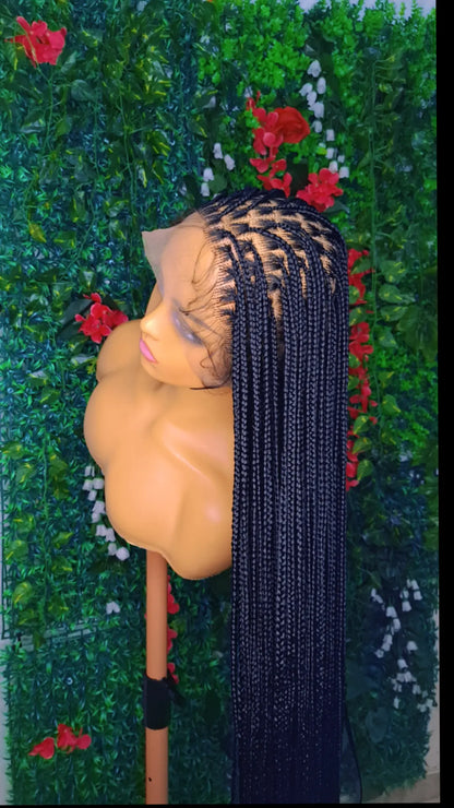 Knotless braid
