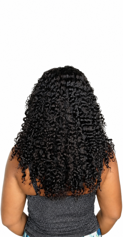 FHB Pixie curls 16" with 5x5 closure