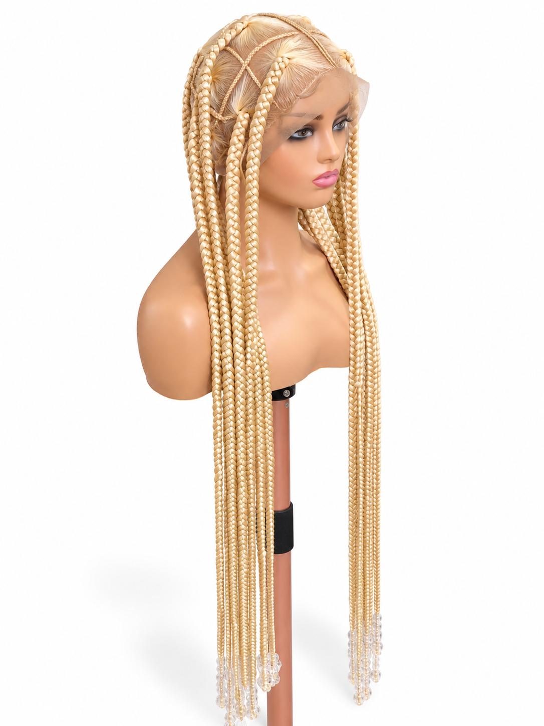 FHB Blonde Knotless Braided Wig ✨
