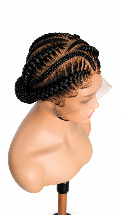 Cornrows Braided wig BW-0010