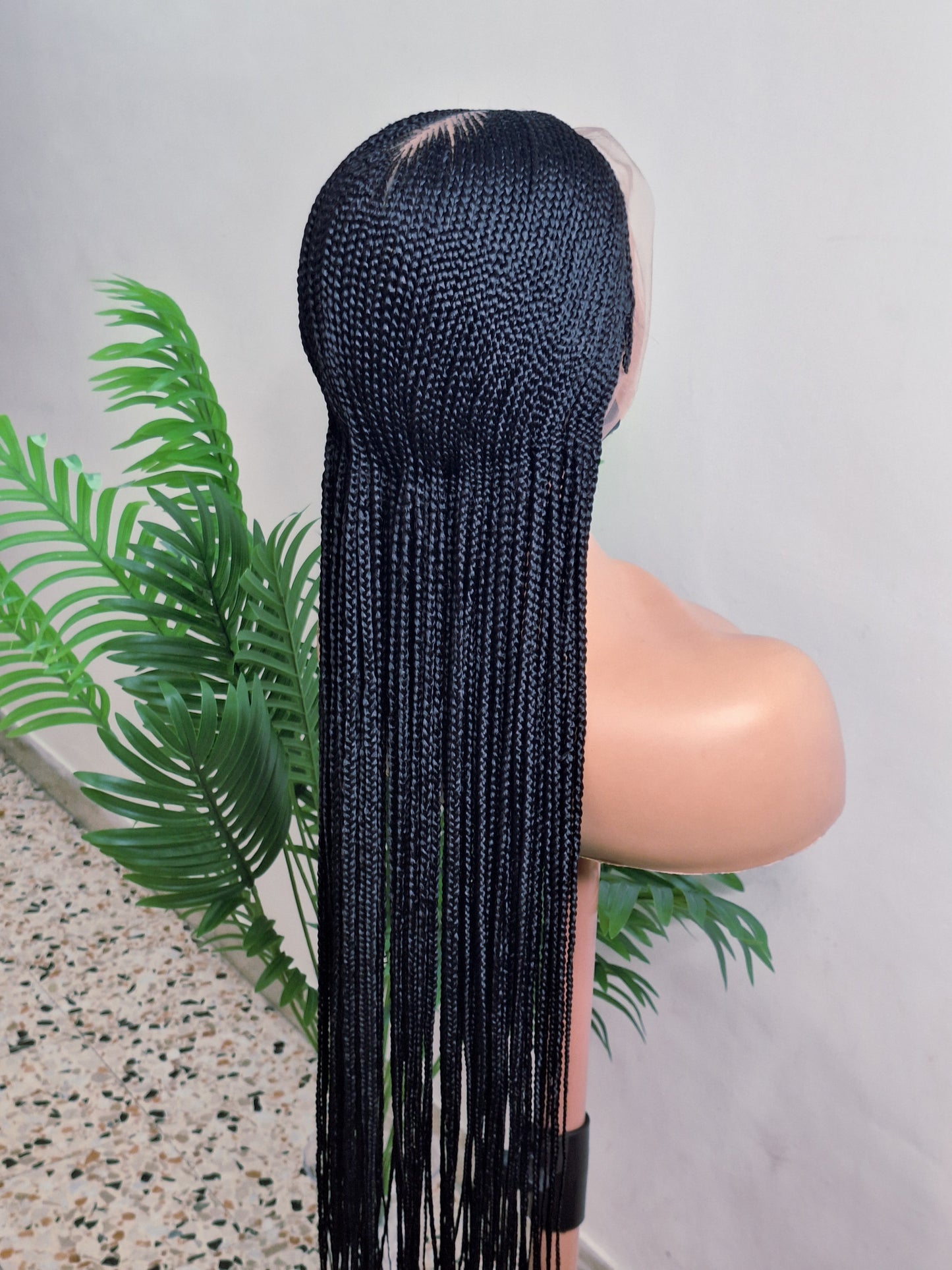 FHB Luxury braided Glueless wig