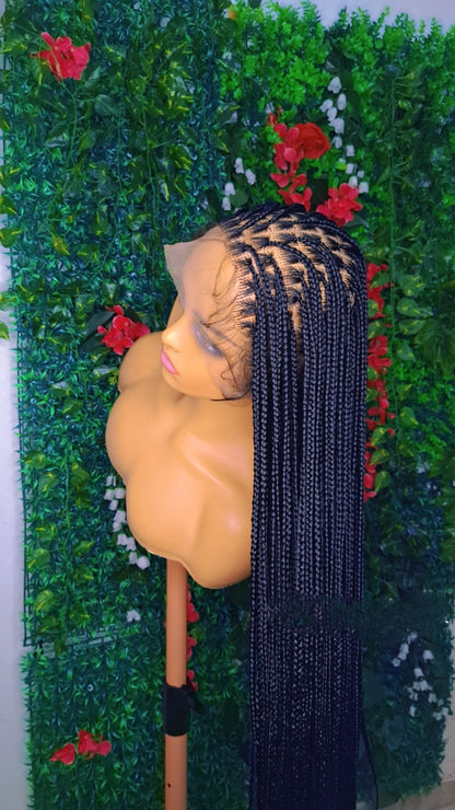 Knotless braid