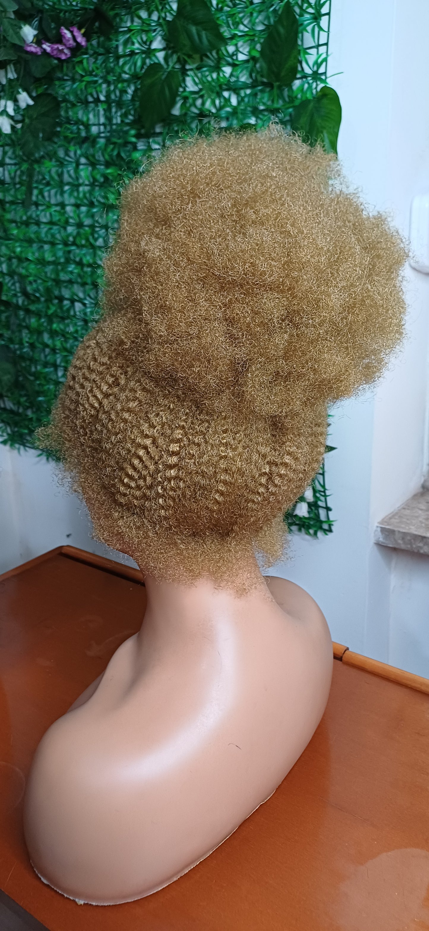 Afro wig gluless wig