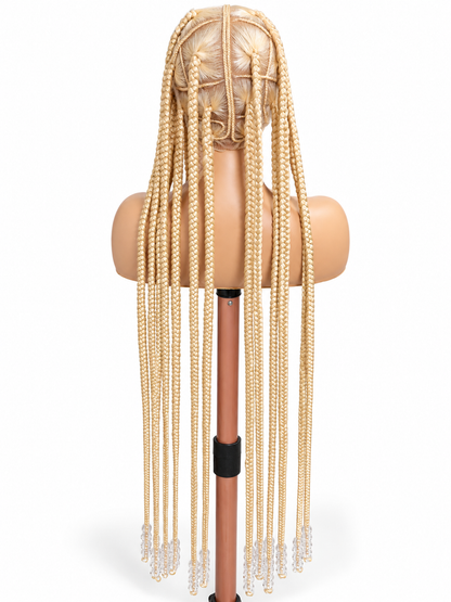FHB Blonde Knotless Braided Wig ✨