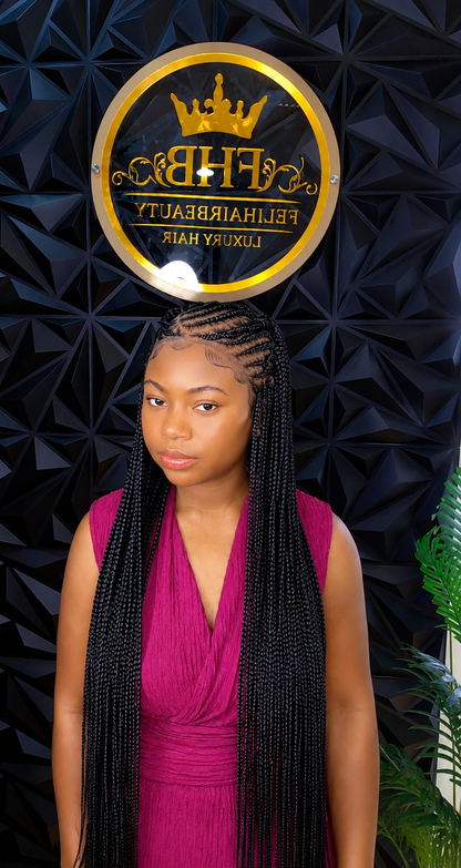 FHB Luxe Crown Braids