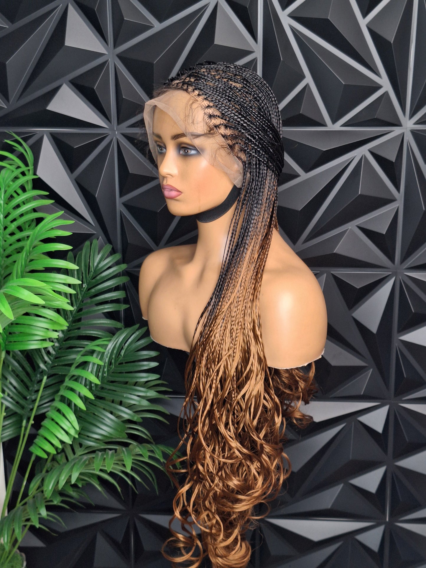 French curls braid