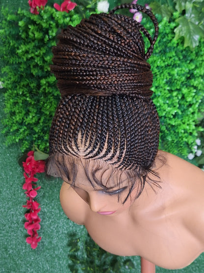 Cornrow pony BW-0014