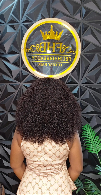 Luxury Pixie Curls Human Hair Wig – Natural Volume