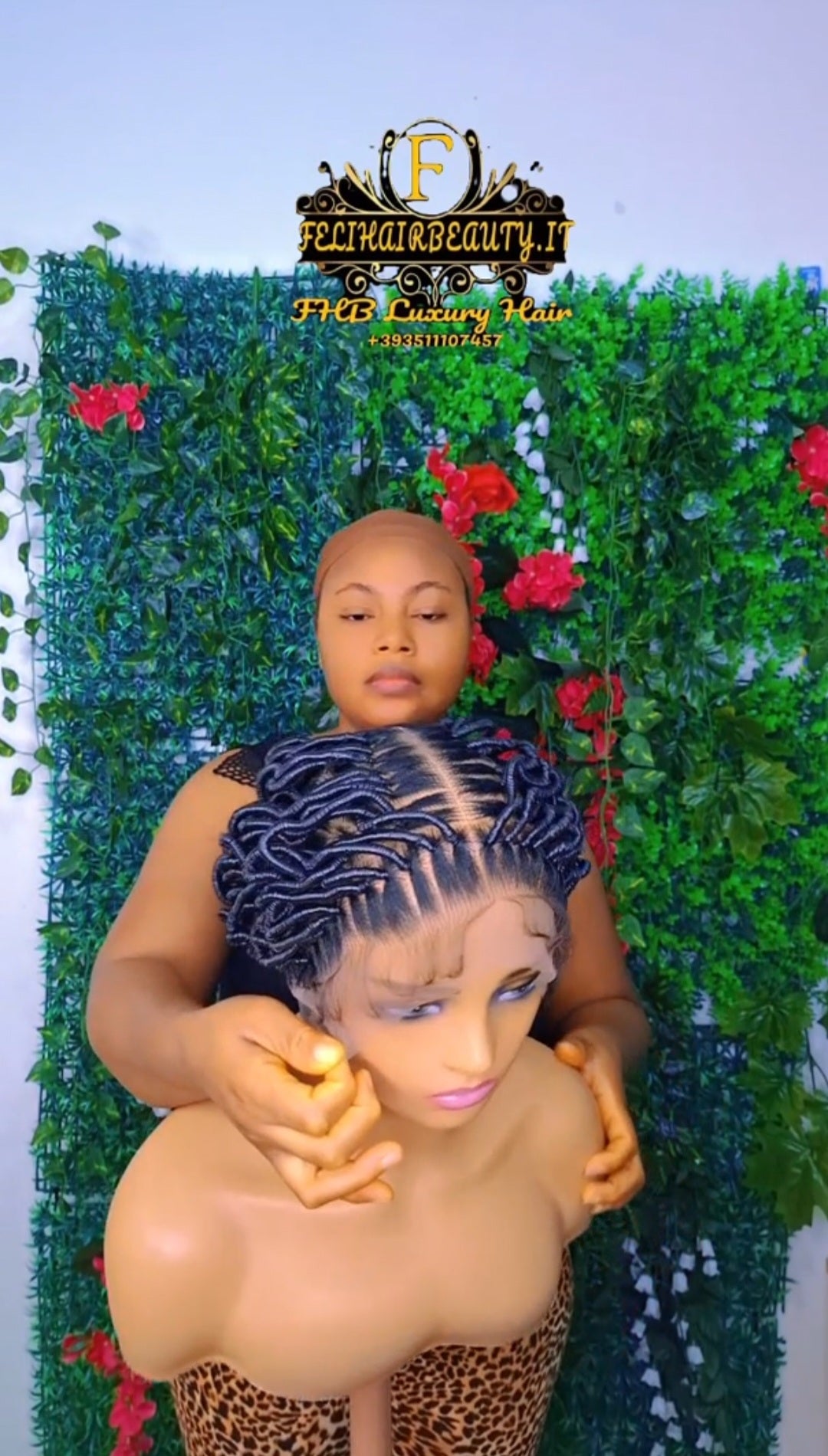 Braided Wig #gluelesswig