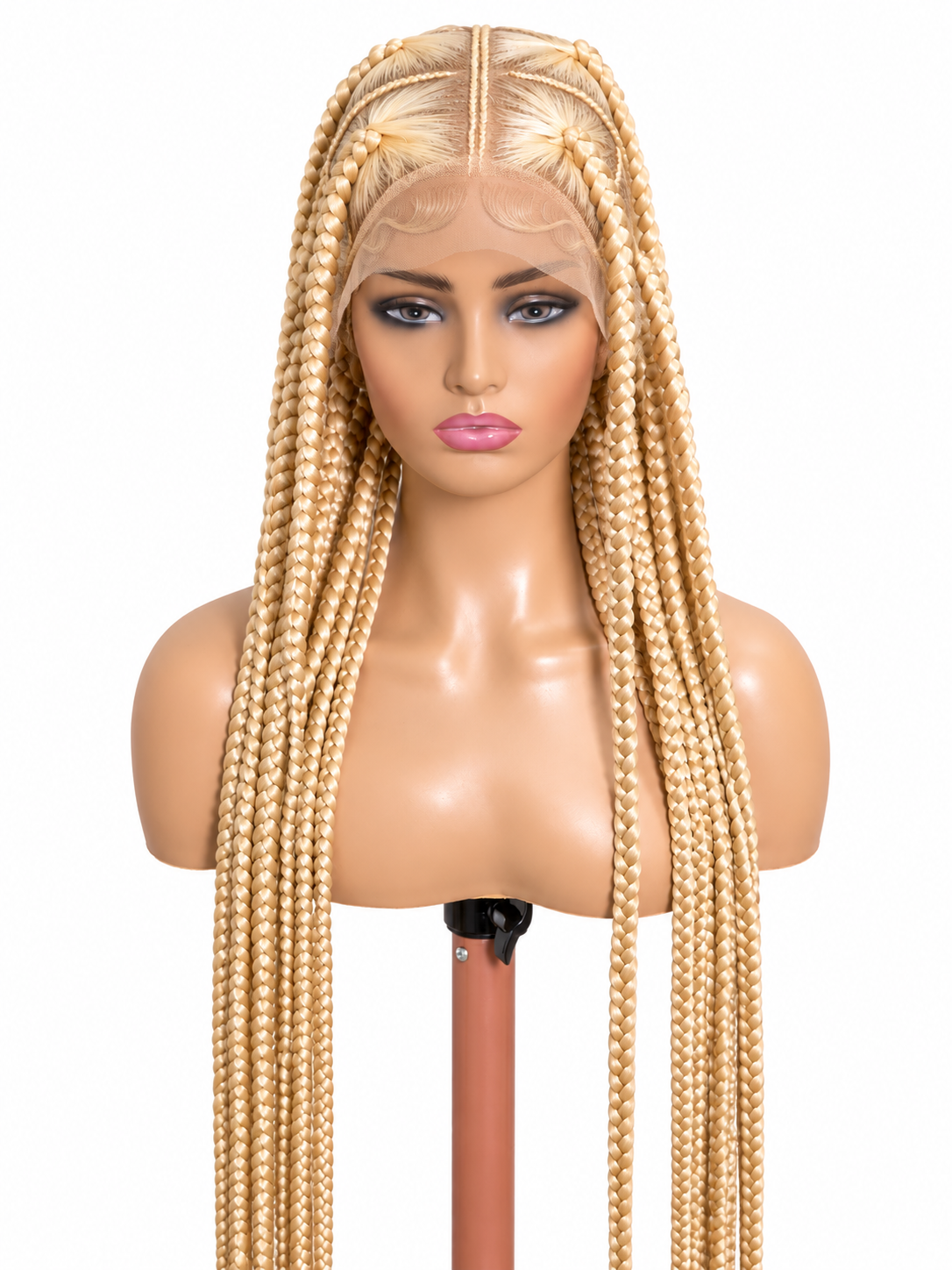 FHB Blonde Knotless Braided Wig ✨