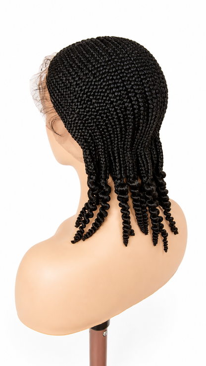Cornrow braided wig BW-0012