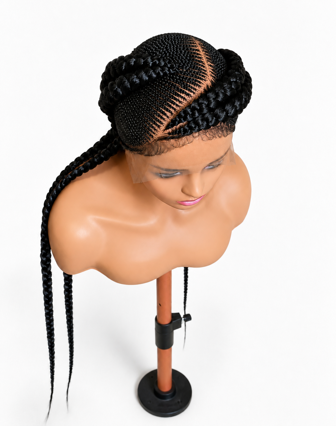 Cornrows braided wig BW-0011